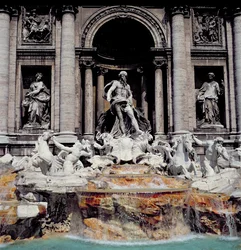 Trevi Fountain, built 1732-62
